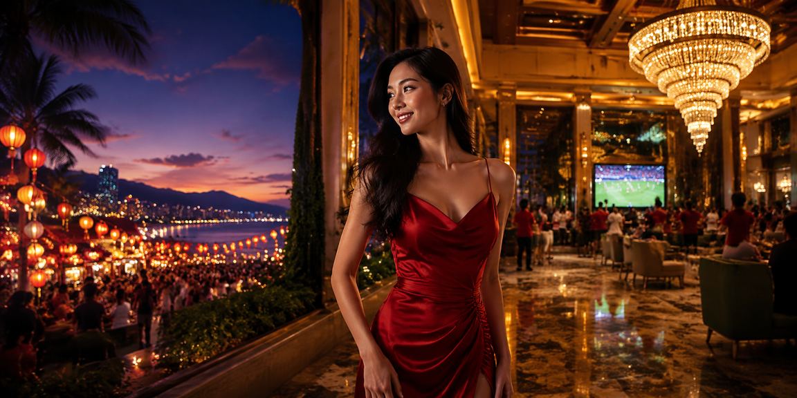 Chợ đêm Đà Nẵng sầm uất với ánh đèn lung linh – không khí giải trí casino trực tuyến về đêm