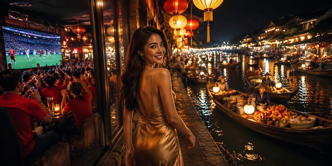 Không khí cá cược đêm tại chợ đêm Hà Nội – giao diện thể thao