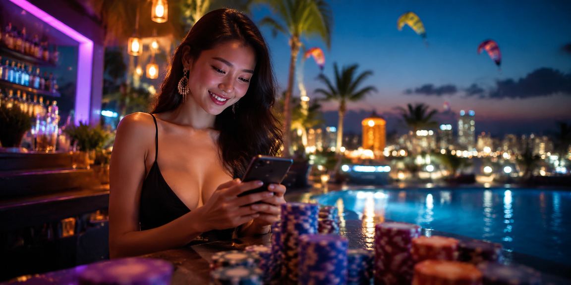 Bầu không khí neon về đêm tại Mũi Né – hình ảnh đại diện cho điều khoản và nền tảng 1775